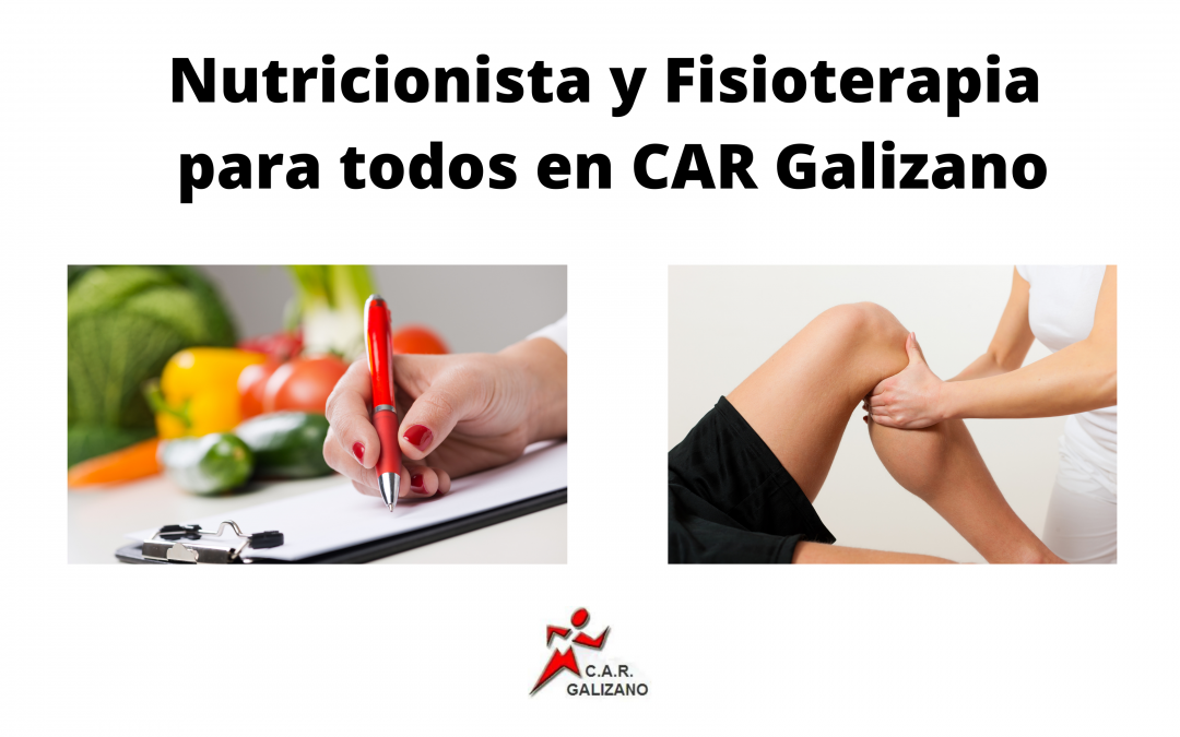 Nutricionista y fisioterapia en Galizano
